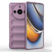 Realme 11 Pro 5G/11 Pro+ 5G Magic Shield TPU Flannel Case - Purple - 1