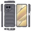 Realme 11 5G Global Magic Shield TPU Flannel Case Dark Grey - 3
