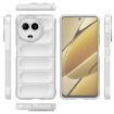 Realme 11 5G Global Magic Shield TPU Flannel Phone Case White - 3