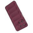 Realme 11 4G Global Magic Shield TPU Flannel Case Dark Grey - 4