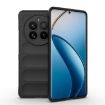 Realme 12 Pro 5G/12 Pro+ Black Magic Shield TPU Flannel Phone Case - 1