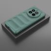 Realme 12 Pro 5G/12 Pro+ Magic Shield TPU Flannel Case Dark Green - 2