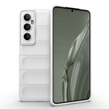 Realme C65 4G Global Magic Shield TPU + Flannel Case - White - 1