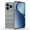 Realme C63 4G Global Magic Shield TPU Flannel Phone Case Grey - 1