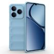 Realme C61 4G Global Magic Shield TPU Flannel Case Light Blue - 1