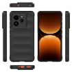 Realme GT 7 Pro 5G Magic Shield TPU + Flannel Phone Case Black - 3