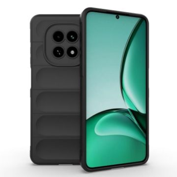 Realme V60 5G Magic Shield TPU Flannel Phone Case - Black - 1