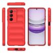 Realme V60 Pro/14x 5G Global Magic Shield Red TPU + Flannel Case - 3