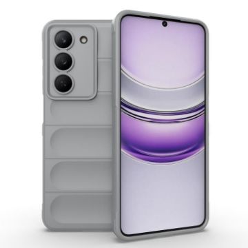 Realme V60 Pro/14x 5G Global Magic Shield TPU Flannel Case Grey - 1