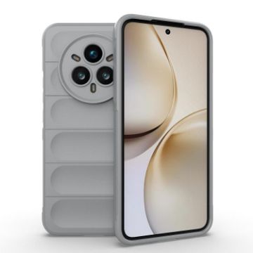 Realme 14 Pro+ 5G Magic Shield TPU Flannel Phone Case Grey - 1