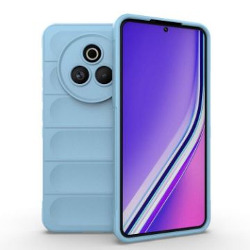 Realme P3 Pro 5G Global Magic Shield TPU Flannel Case Light Blue - 1