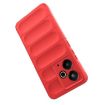 Realme 14T 5G Global Magic Shield TPU Flannel Case - Dark Grey - 5