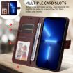 OPPO A5 Pro China Brown Calf Texture Flip Leather Phone Case - 3