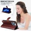 OPPO A5 Pro China Brown Calf Texture Flip Leather Phone Case - 4