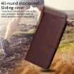 OPPO Reno13 Pro Global Flip Leather Phone Case - Brown Calf Texture - 7