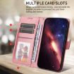 OPPO F29 5G Rose Gold Flip Leather Phone Case - Calf Texture Global - 3