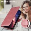 OPPO F29 5G Rose Gold Flip Leather Phone Case - Calf Texture Global - 5