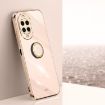 Huawei Nova 14 Pink 6D Electroplate TPU Case with Ring Holder - 1