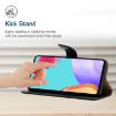 Xiaomi 14 Ultra Black Genuine Leather Flip Case - Fingerprint-proof - 5