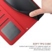 Xiaomi 14 Ultra Red Butterfly Embossed Flip Leather Phone Case - 4