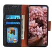 Xiaomi 14 Ultra Black Nappa Texture Leather Flip Phone Case - 5