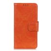 Xiaomi 14 Ultra Orange Nappa Texture Leather Flip Phone Case - 3