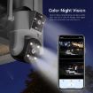 ESCAM PT210 Dual Lens 2x3MP WiFi Camera with Two-way Voice & Motion Detection - 6