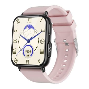 TK10 1.91" Pink Smart Watch IP68 Waterproof, AI Diagnosis, Health Monitor - 1