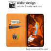 OPPO Find X8 Ultra 5G Cow Texture Magnetic Leather Case Light Brown - 2