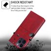 Realme P3 Ultra 5G Red Cow Texture Magnetic Leather Phone Case - 4
