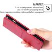 Realme P3 Ultra 5G Red Cow Texture Magnetic Leather Phone Case - 5