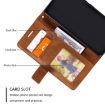 Xiaomi 14 Ultra Brown Leather Phone Case - Skin Feel Splicing Cover - 5