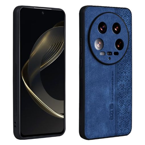 Xiaomi 14 Ultra AZNS 3D Embossed Sapphire Blue Phone Case - 1