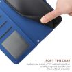 OPPO A5x 4G/5G Global Butterfly Embossed Flip Leather Case - Blue - 6
