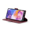 Samsung Galaxy A23 CaseMe 023 Butterfly Buckle RFID Leather Case Red - 5