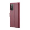 Samsung Galaxy A73 5G CaseMe 023 Leather Case, RFID Anti-theft, Wine Red - 3
