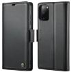 Samsung Galaxy S20 CaseMe 023 Butterfly Buckle RFID Leather Case Black - 1
