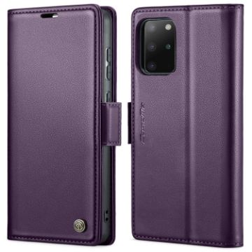 Samsung Galaxy S20+ CaseMe 023 Butterfly Buckle RFID Leather Case Purple - 1