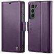 Samsung Galaxy S22 5G CaseMe 023 Butterfly Buckle Leather Case Purple - 1