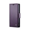 Samsung Galaxy S22 5G CaseMe 023 Butterfly Buckle Leather Case Purple - 2