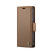Samsung Galaxy S22+ 5G CaseMe 023 Leather RFID Phone Case Brown - 2