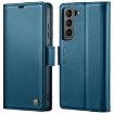 Samsung Galaxy S22+ 5G CaseMe 023 Butterfly Buckle RFID Leather Case Blue - 1