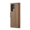 Samsung Galaxy S22 Ultra 5G CaseMe 023 Leather RFID Phone Case Brown - 3