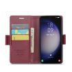 Samsung Galaxy S23 5G CaseMe 023 Leather Case RFID Anti-theft Wine Red - 4