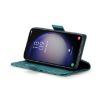Samsung Galaxy S23+ 5G CaseMe 023 Butterfly Buckle Leather Case Blue - 5