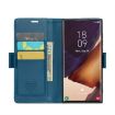 Samsung Galaxy Note20 Ultra CaseMe 023 RFID Leather Case - Blue - 4