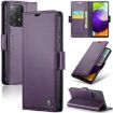 Samsung Galaxy A52/A52s 5G CaseMe 023 Butterfly Leather Case Purple - 1