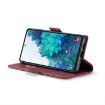 Samsung Galaxy S20 FE CaseMe 023 Butterfly Buckle Leather Case Wine Red - 5