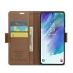 Samsung Galaxy S21 FE 5G CaseMe 023 Leather Case RFID Anti-theft Brown - 4