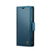 Samsung Galaxy S21 5G CaseMe 023 Butterfly Buckle RFID Leather Case Blue - 2